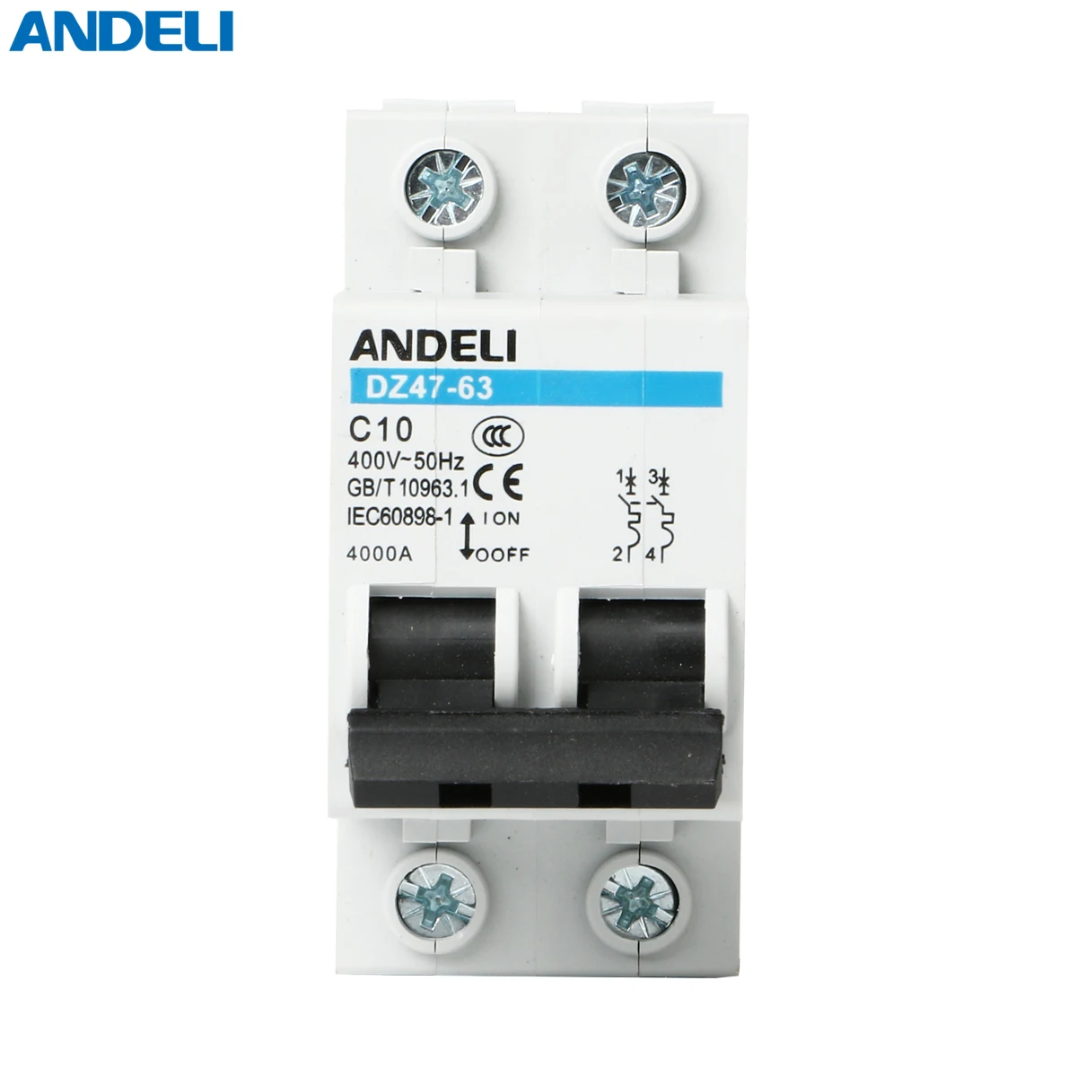 Disjoncteur Miniature - OMABETA - DZ47-63 - 3 Pôles - 6 A - Ignifuge Et