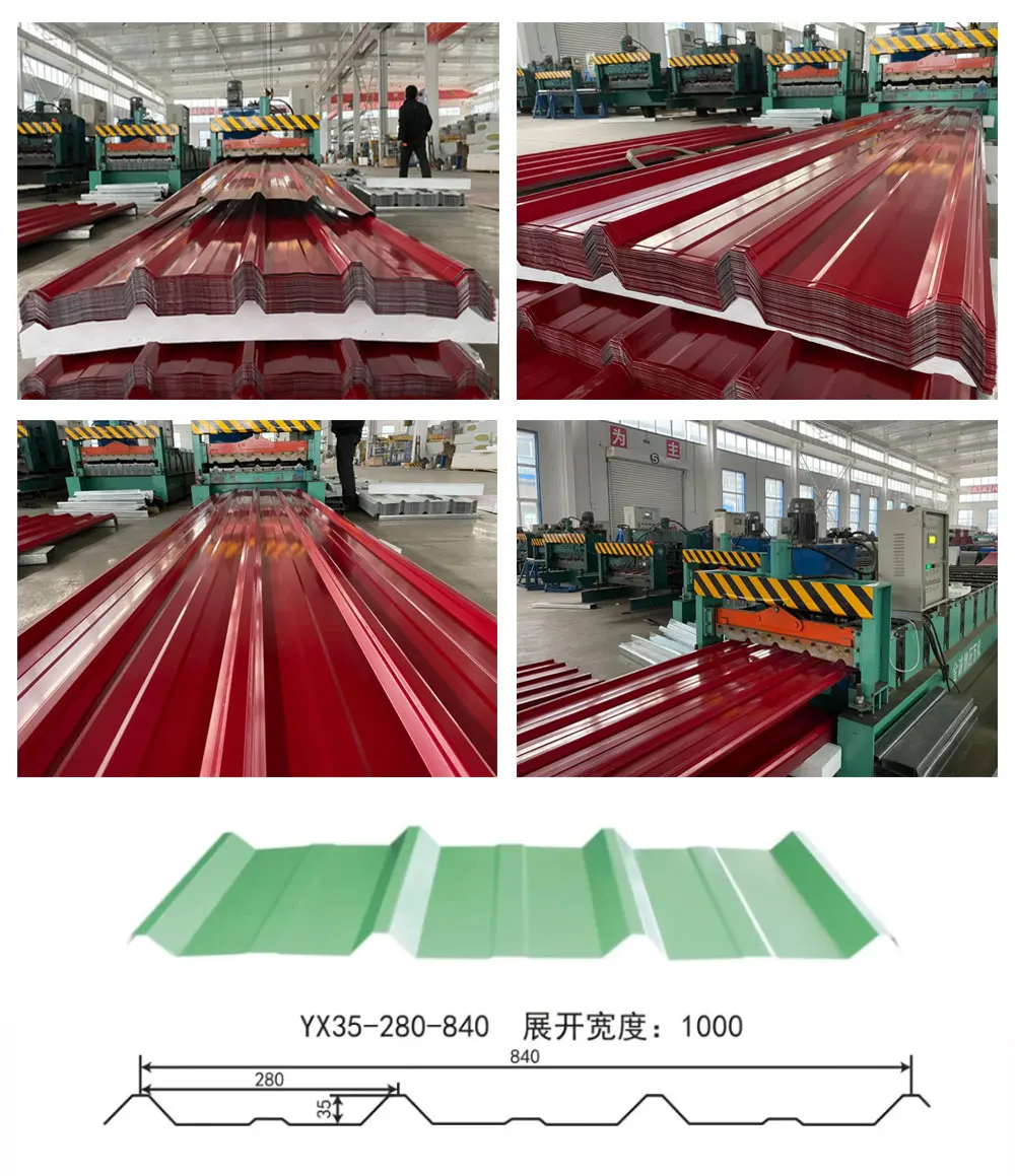 Ral 3003 Z275 Metal Roofing Sheets Building Materials Raw Material For