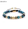 Zircon blue tiger eye