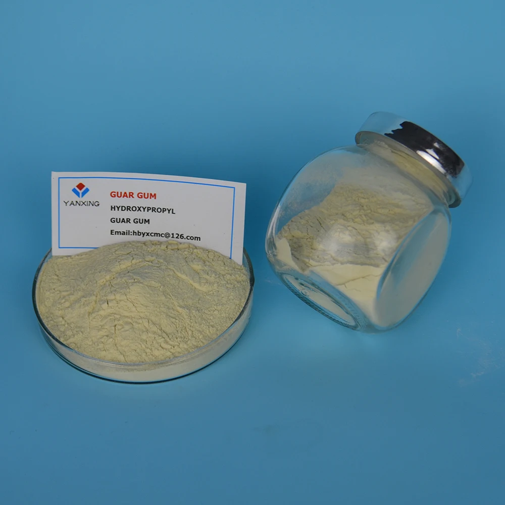 ISO Factory Supply Fast Hydration Guar Gum Powder Industrial Grade