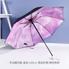 Manual standard umbrella-starry sea purple
