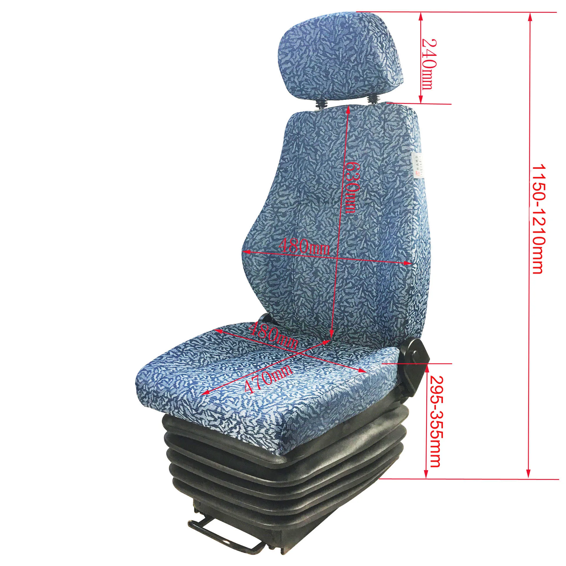 Tractor Seat Agricultural Mechanical Suspension Seat Construction
