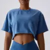 Y4630204 Blue+Shorts Top