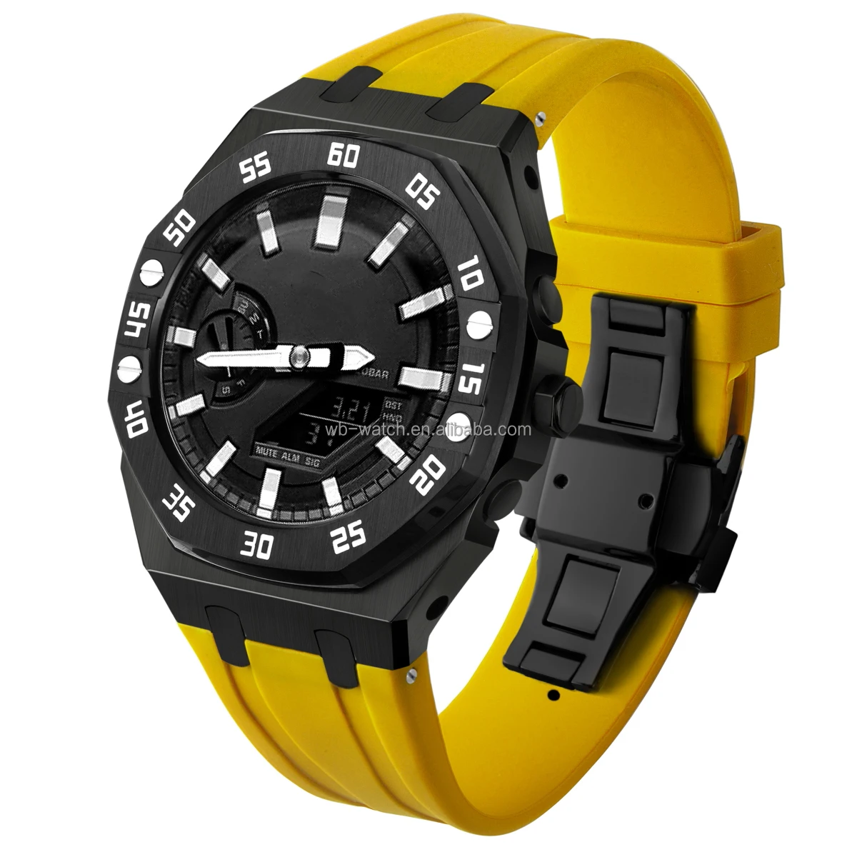 G Shock Customization Kit - Stainless Steel & Rubber Strap