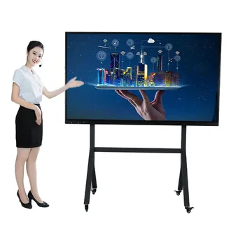 Factory direct sales of 110 inch conference all-in-one machine with intelligent interactive tablet dual system