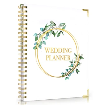 Beautiful Wedding Guest Book Alternative and Organizer Planner Enhance Excitement and Makes Your Countdown Planning Easy