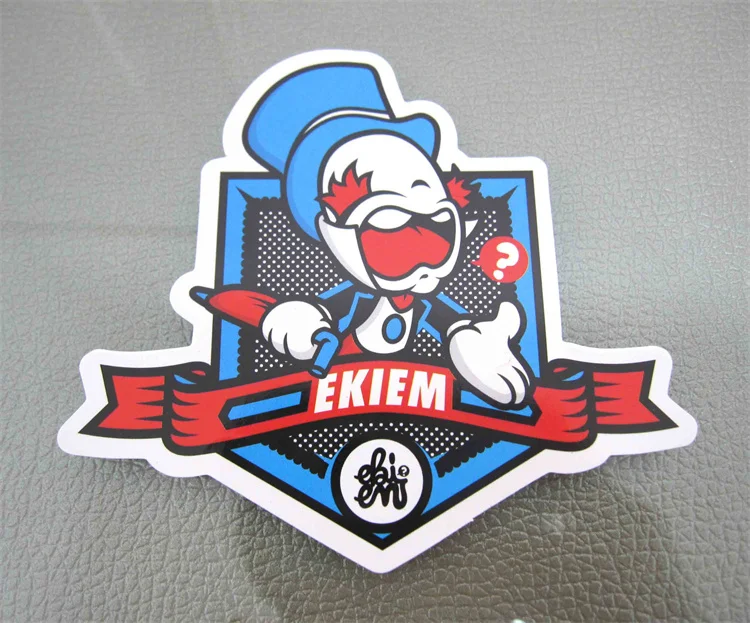 Matte Finished PVC Promotional Stickers for Marketing and Advertising