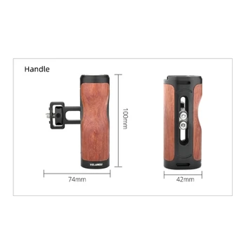 YELANGU LW-B01A Universal Mobile Phone Cage Handle Side/Double Handle detail image