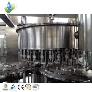 Complete Full Automatic 3 In 1 Plastic Bottle Pure Mineral Water Production Line Water Filling Machine