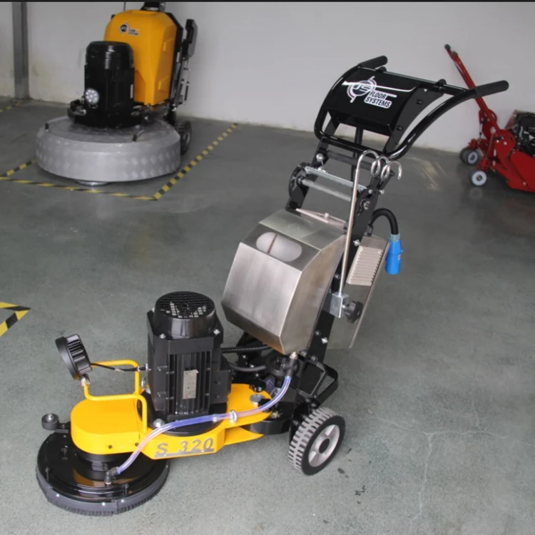 JS S320 floor edge concrete grinder grinding and polishing floors of concrete terrazzo-122037