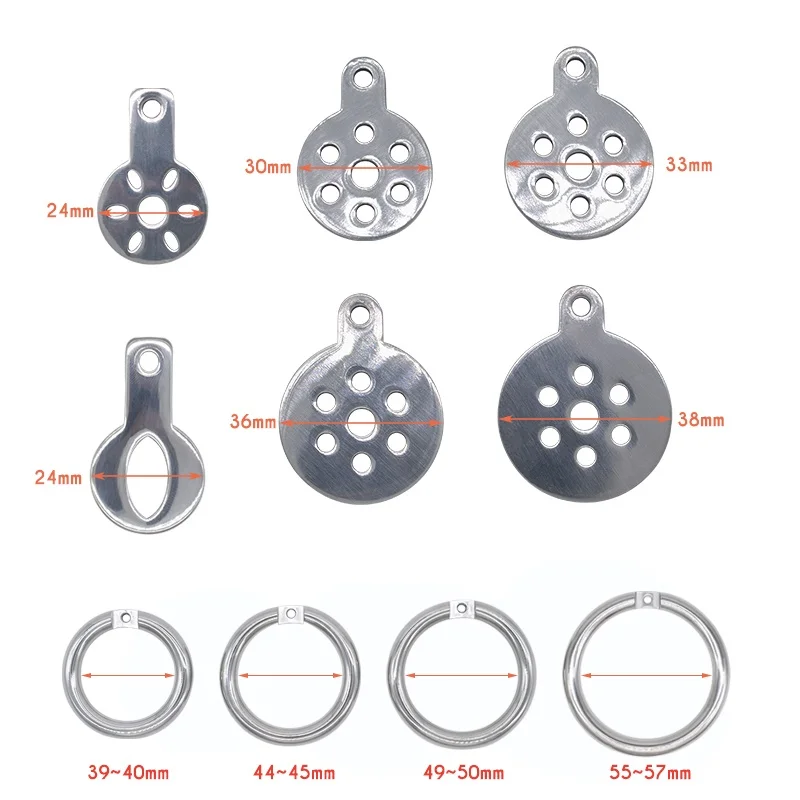 Solid Metal Ball Inverted Chastity Cage for Men Stainless Steel Negative Penis Rings BDSM Adults Sissy Couple Sex Toys Shop