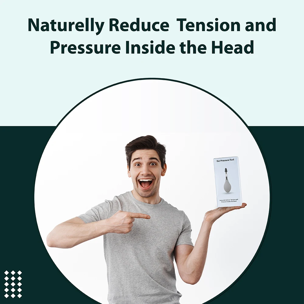 Soft Silicone Ear Pressure Tool Head Pressure Regulator Reusable Ear Plugs Relief Adjuster Effectively Alleviates Ear Discomfort