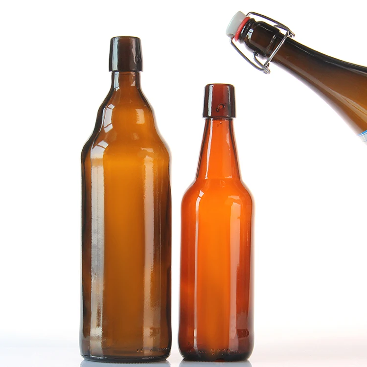 Hot Sale Mexican Beer Bottle 250Ml 330Ml 500Ml 640Ml Glass Beer Bottles With Crown Cap