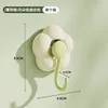 [Paquete de 1] Ganchos para flores en verde menta