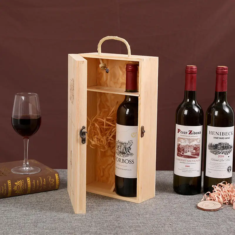 Artifact Wood Wine Box With Slide Lid Gift Box Premium Factory Custom ...