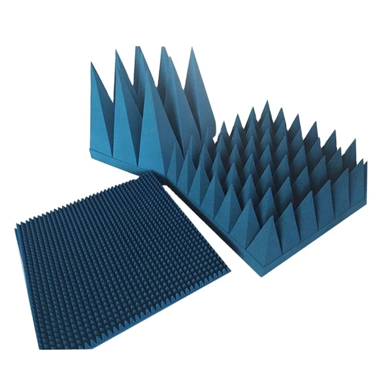 Emc Rf Absorber Microwave Absorption Material Pyramid Foam Pyramidal ...