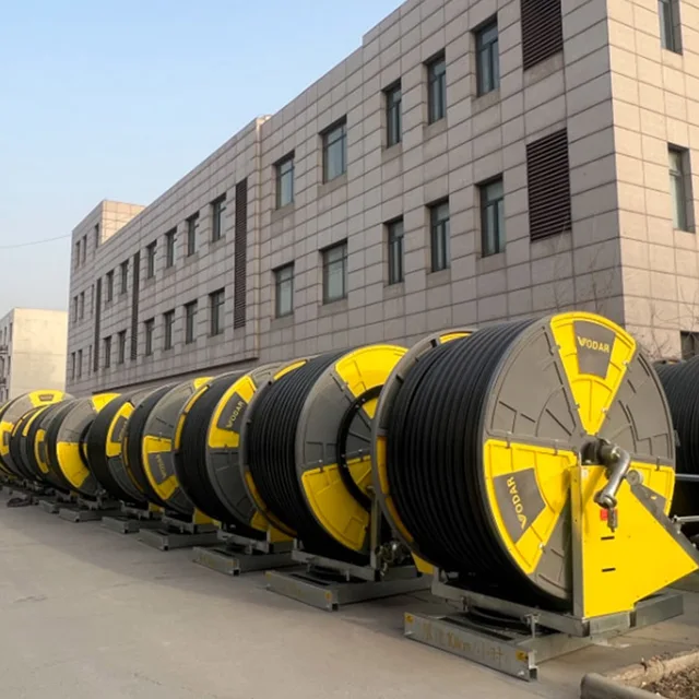 A New Type of Highly Efficient 75-300 Hose Roller Watering System for Agricultural Irrigation