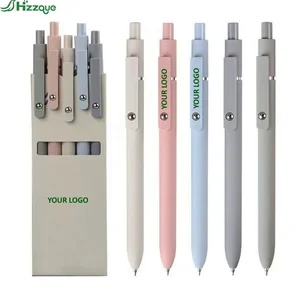 OEM Custom Logo Cute Ballpoint Pens Multicolor Promotional Plastic Ball Pen for Personalized Student Exam Use 1.0mm Writing