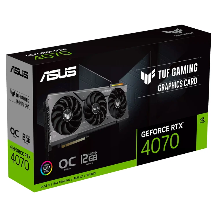 【中古美品】ASUS GeForce RTX4070 TUF Gaming ASUS TUF Gaming GeForce RTX™ 4070 Ti SUPER 16GB GDDR6X OG