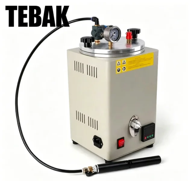 TEBAK Air Injection Wax Machine, Gold and Silver Jewelry Processing Wax Film Casting Plate Forming Machine
