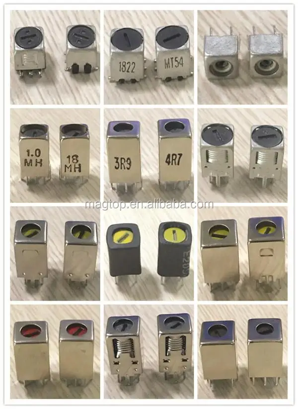 DIP tunable variable oscillator IFT transformer inductor coil