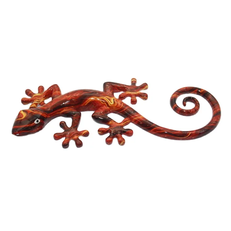 Ambiance-Live Wandtattoo Eidechse/Gecko – 16 X 20 Cm, In Bordeaux, Abziehbar & Wiederverwendbar (auch Für Auto)