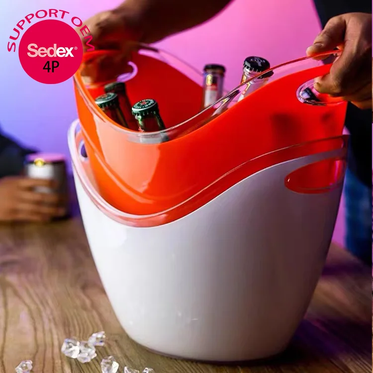 トップセラーPSビールウォッカシャンパン透明ワインクーラー