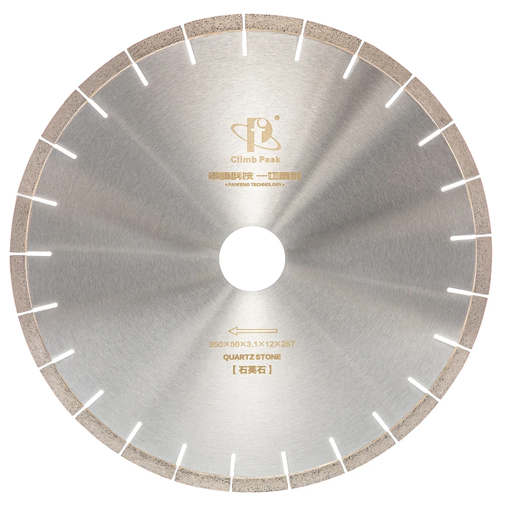 Oem Diamond Blades For Quartz Customized Saw Blades Fast Speed Cutting