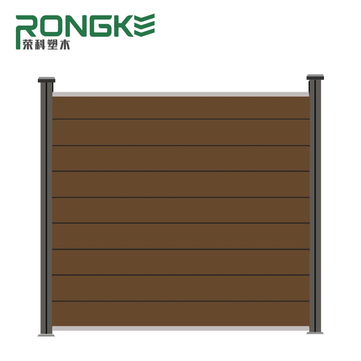 Дешевые наружные строительные материалы, забор конфиденциальности, Деревянный Композитный wpc декоративный садовый забор