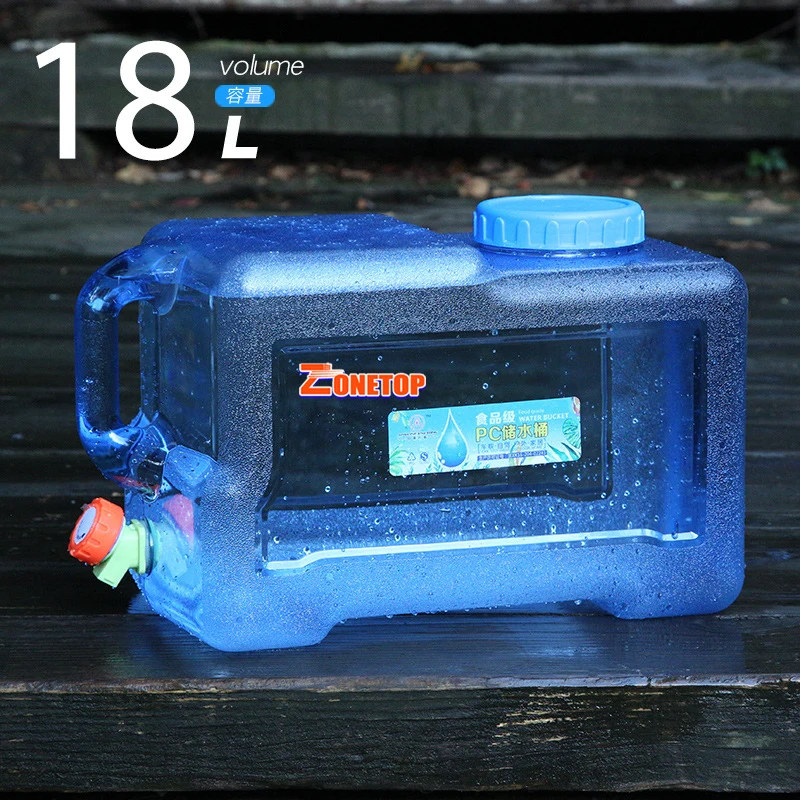 Free Sample 5 8 12 15 18 20 22 25 Litre Ltrs Liter Plastic Square Outdoor Water Jar With Tap
