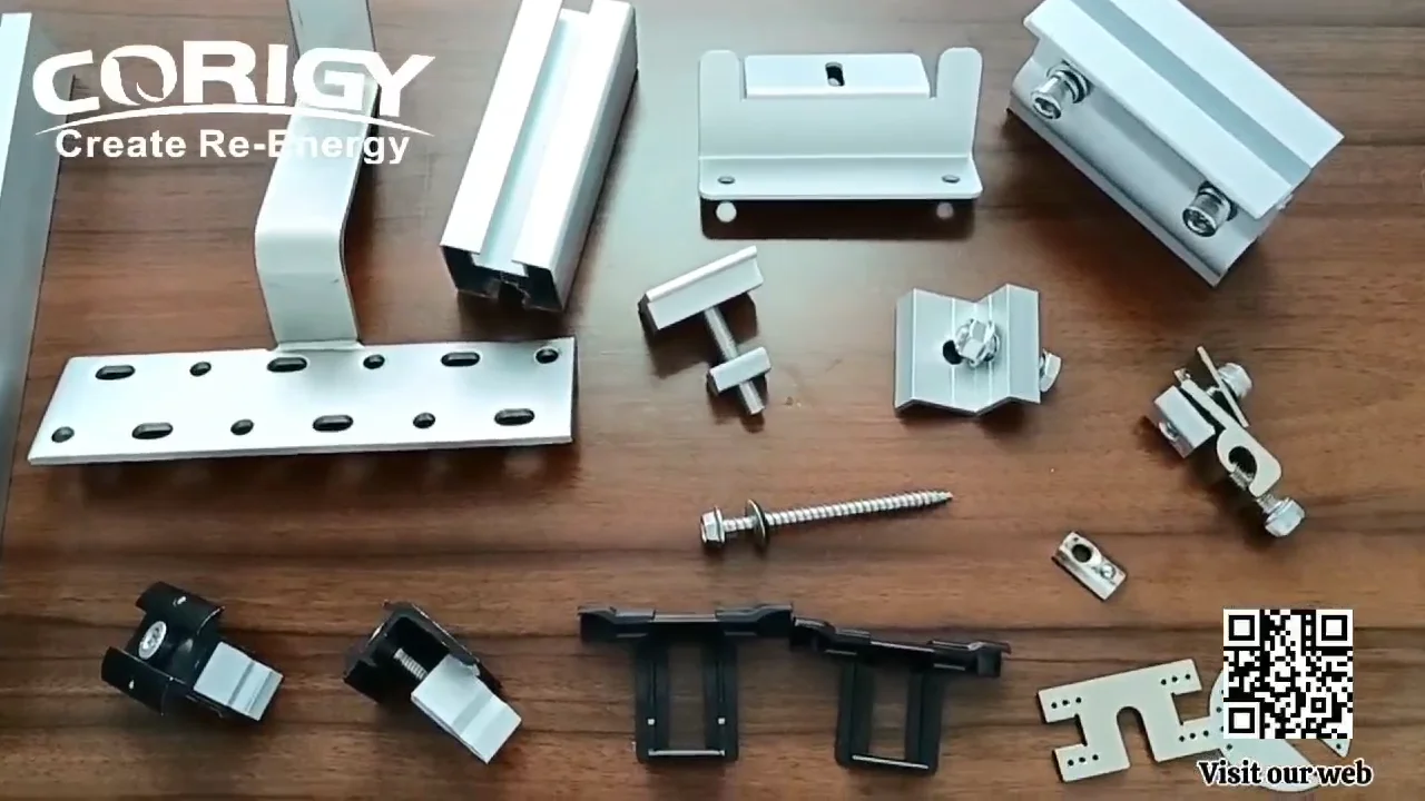 Corigy Panel Lifting Clamp M8*40mm Aluminum Frameless Solar Panel Mid