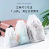 Blank drawstring bag[White Rope]