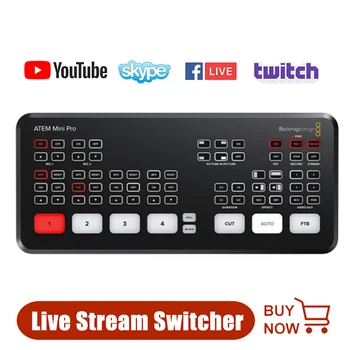 ATEM Mini Pro - Advanced Live Stream Switcher for Video