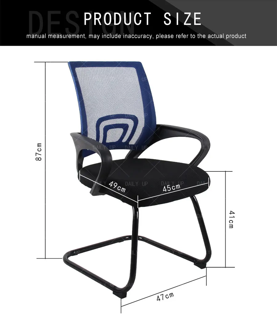 Adjustable Mesh Swivel Office Chair Arms Executive Office Chair