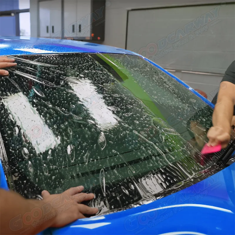 7.5mil Car Paint Protection Film with VLT 70% High IR Rejection 97% and 99% UV Rejection for Windshield