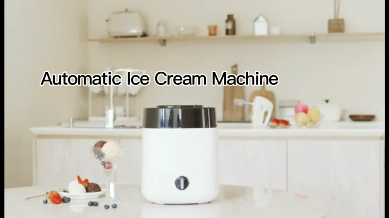 Manufacturer Ice Cream Machine Automatic Mini Fruit Ice Cream Maker For