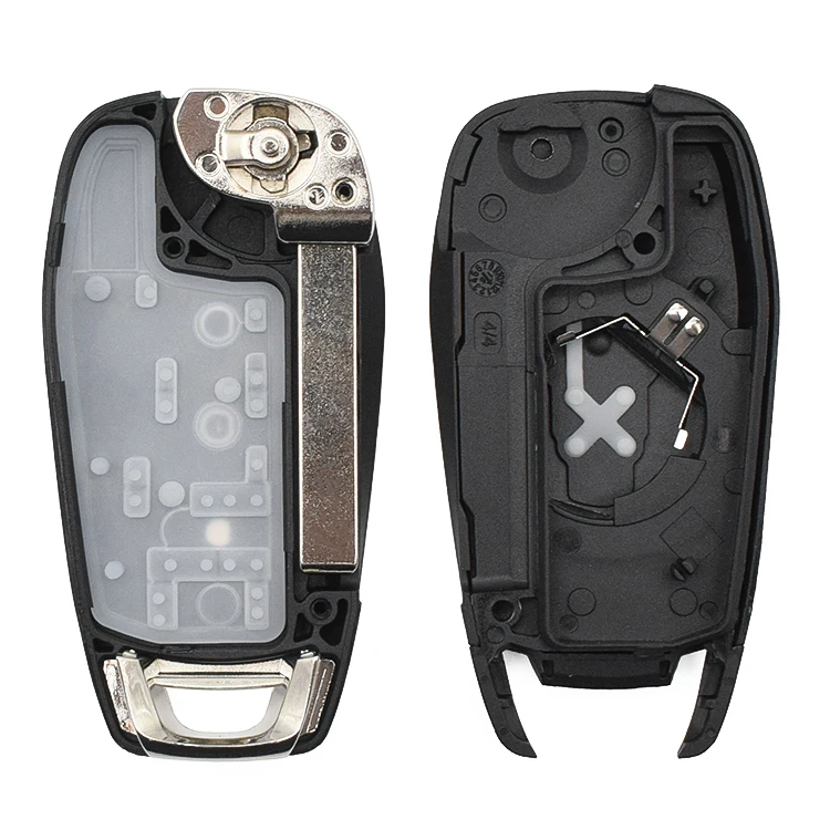 Replacement 3-Button HU100 Blade Car Key Shell Cover Remote Control Flip Key Case for C-hevrolet C-ruze C-Series