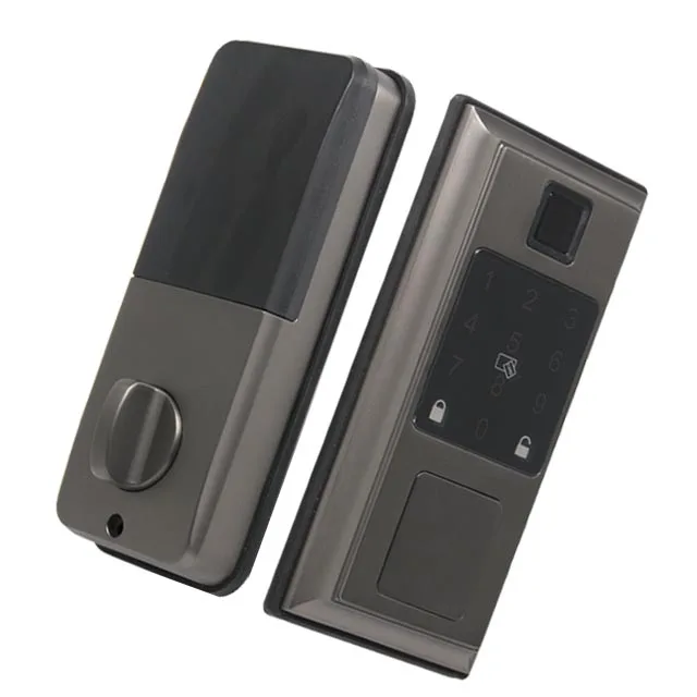 digital lock two side finger print