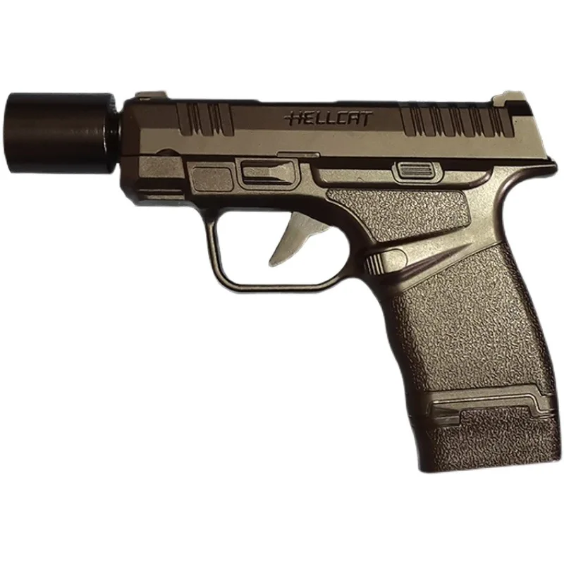 2023 New Metal Windproof Lighter Smoking Cigarette Cigar Lighter Pistol