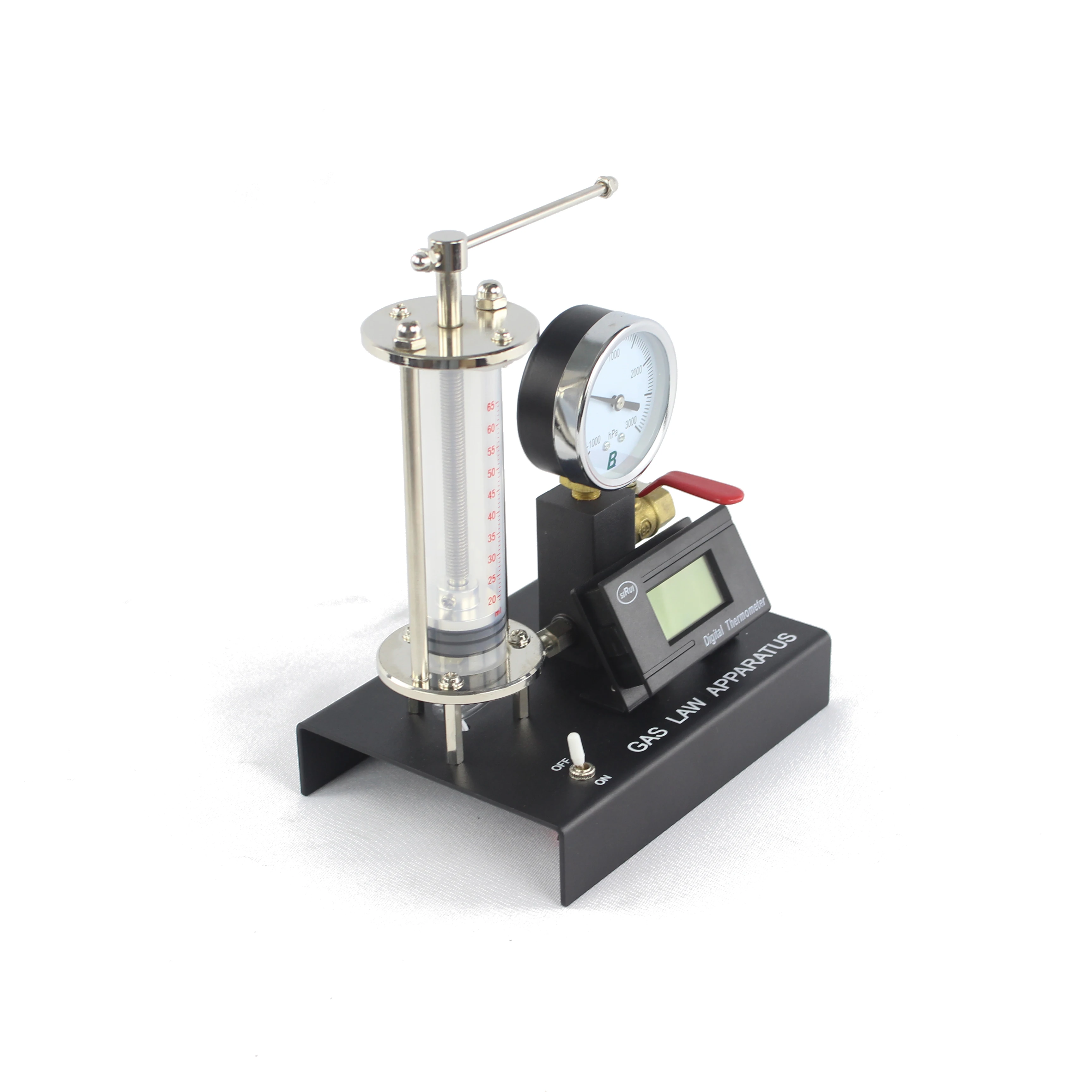 Physical Boyle's Gas Law Apparatus With Pressure Gauge - Buy Boyle's ...