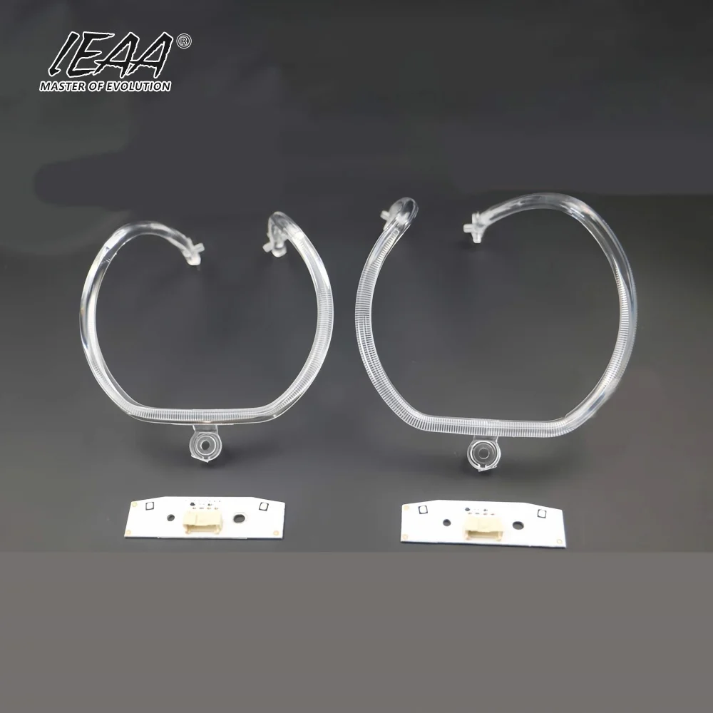 BMW X3 X4 F25 2014-2017専用 ヘッドライト導光ライト 昼間走行灯導光 アンヘルアイライト DRLストリップ