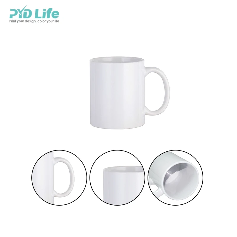 11oz White Sublimation Mug AAA  PYD Life - Stainless Steel
