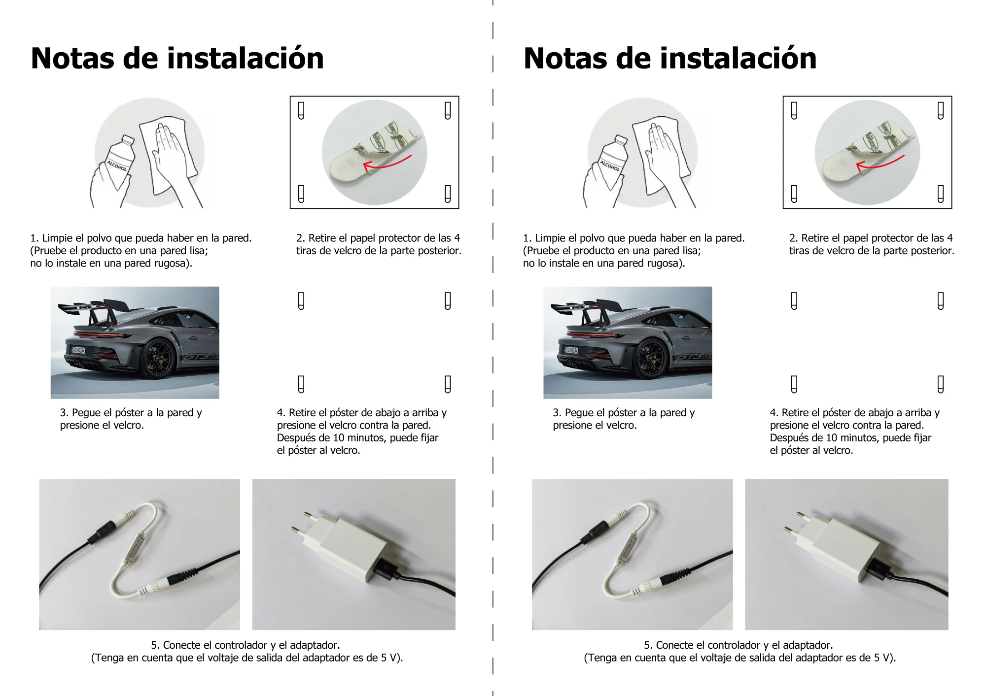 Instalación de carteles LED para coches