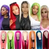 color lace wig