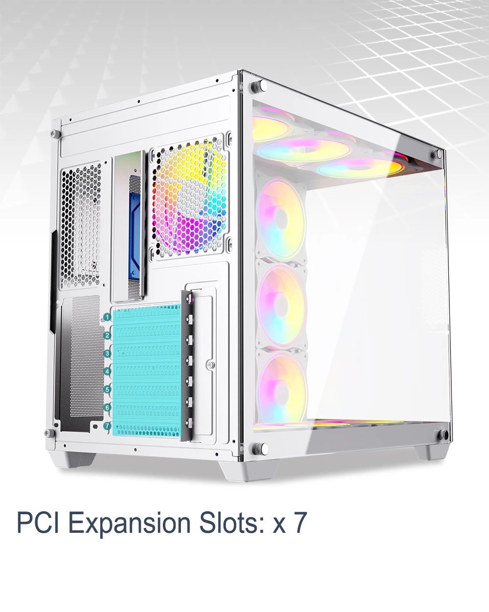 Powercase P285 Water Cooling Custom Case M-atx/atx Tower Computer Case ...