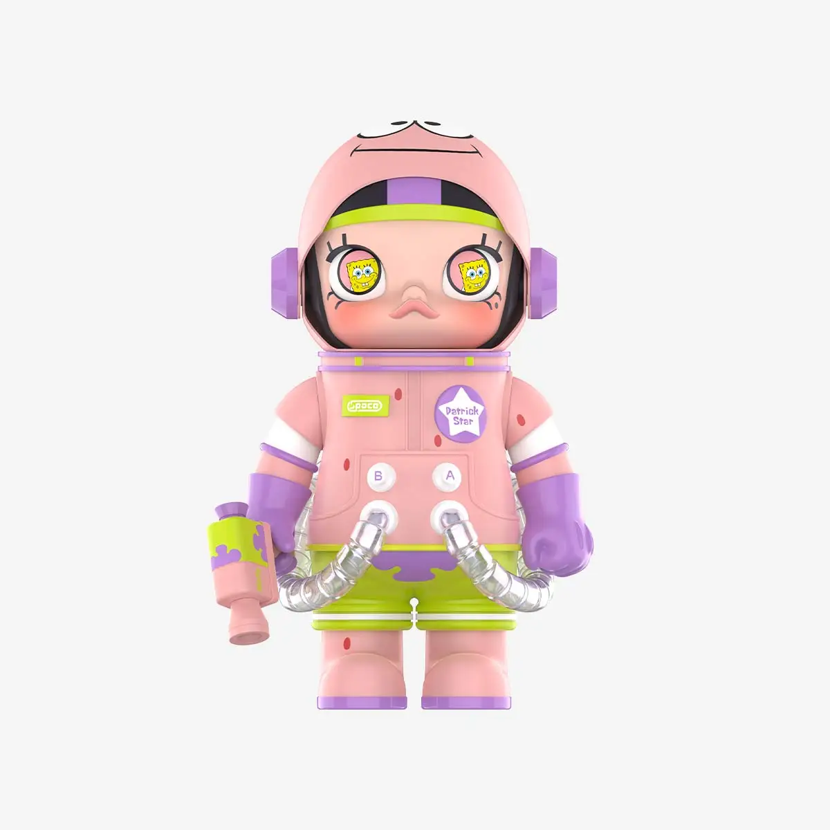 Genuine for POP MART MEGA SPACE MOLLY 1000% 400% Patrick Star PVC