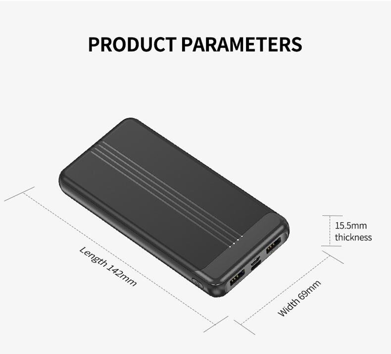 Fast Charging Power Bank 30000 Mah Portable 10000 Mah 20000 Mah Power