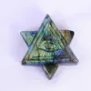 Labradorite hexagram eye