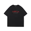 Curved version of the P  short-sleeved black
