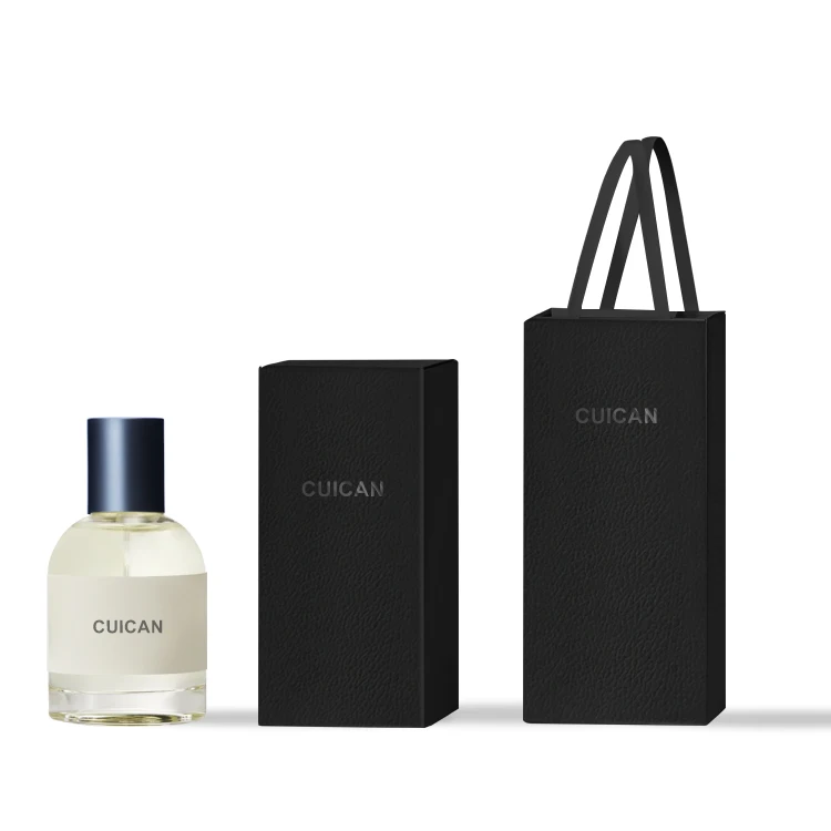 Luxus 30ml 50ml 100ml leere Parfümzylinder-Glasflaschen Parfümreise-Nachfüllflasche mit Boxen
